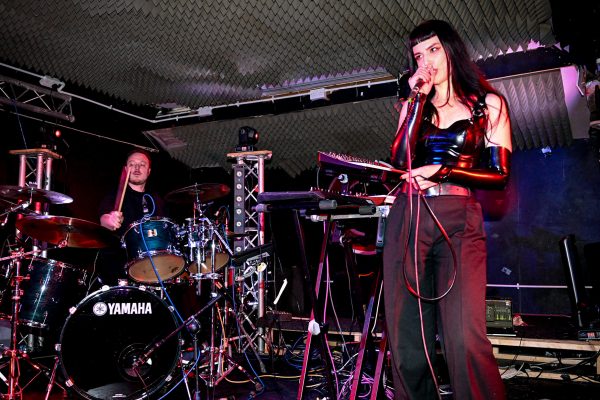 LaRissa performing at The Underground, Bradford